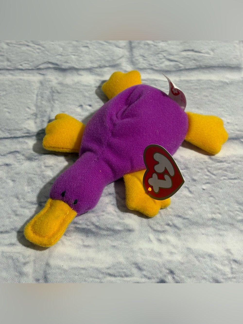 NWT Vintage 1993 Ty Teenie Beanie Babies “Patti the Platypus”